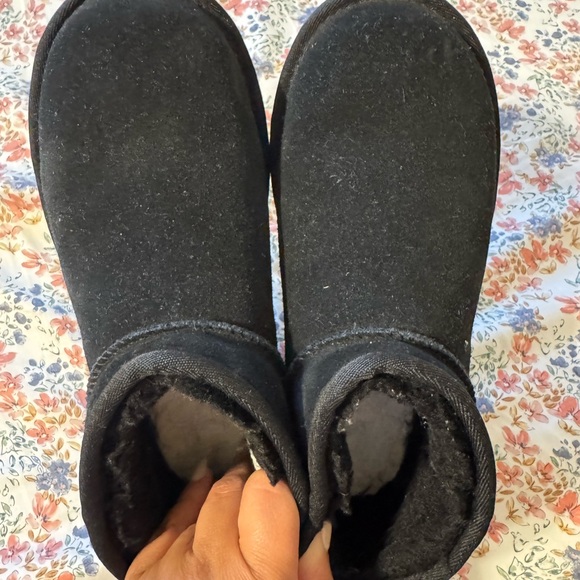 Black Platform Ankle Boots - Picture 2 of 4